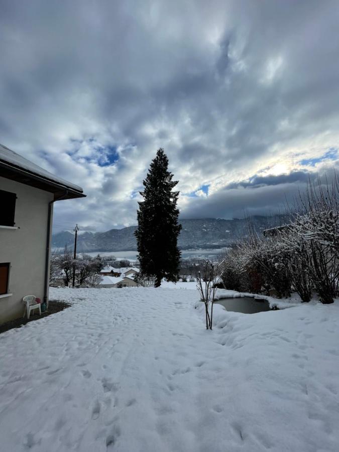 Petit Logement Cosy Dans Maison Au Calme Verrens-Arvey Kültér fotó